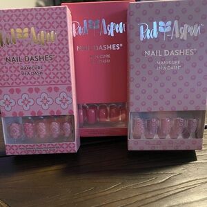 Nail Dashes, 3 sets. Brand new in boxes.